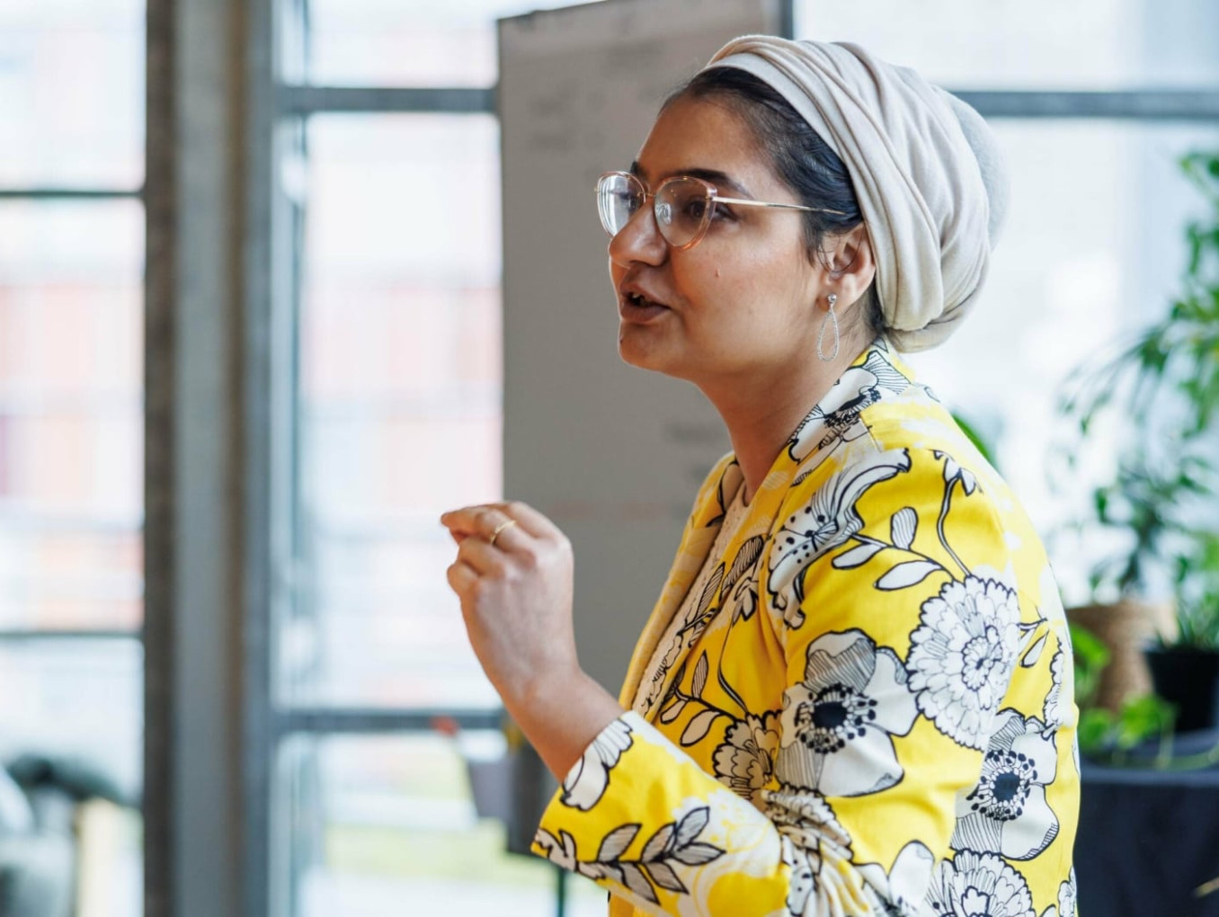 Zainab Kidwai at a Female Science Talents Event 2023