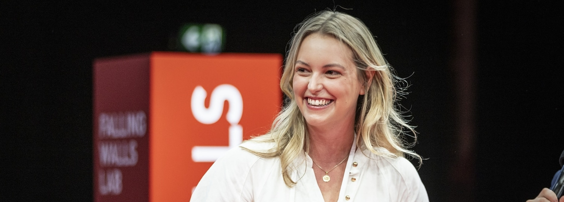 Emma-Anne Karlsen at the Falling Walls Award