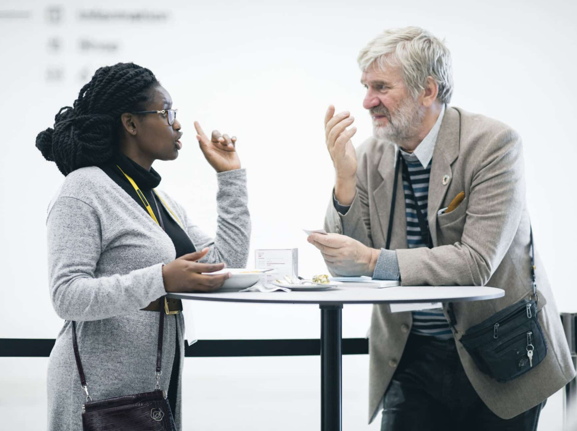 SHARING KNOWLEDGE - Every year at the annual Falling Walls Science Summit on 9 November