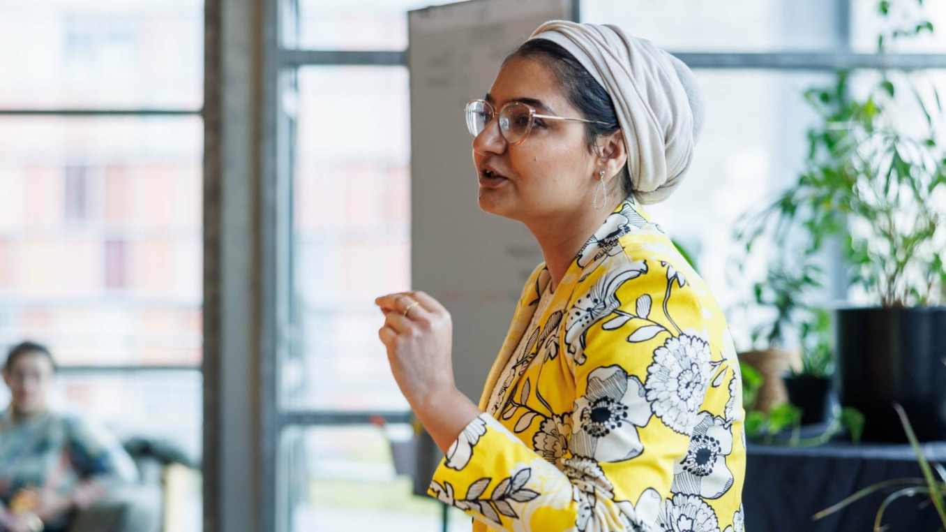 Zainab Kidwai at a Female Science Talents Event 2023